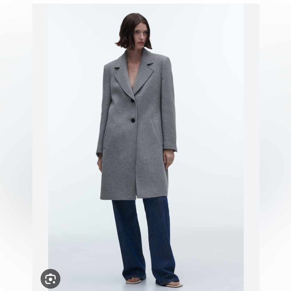 Zara grey coat